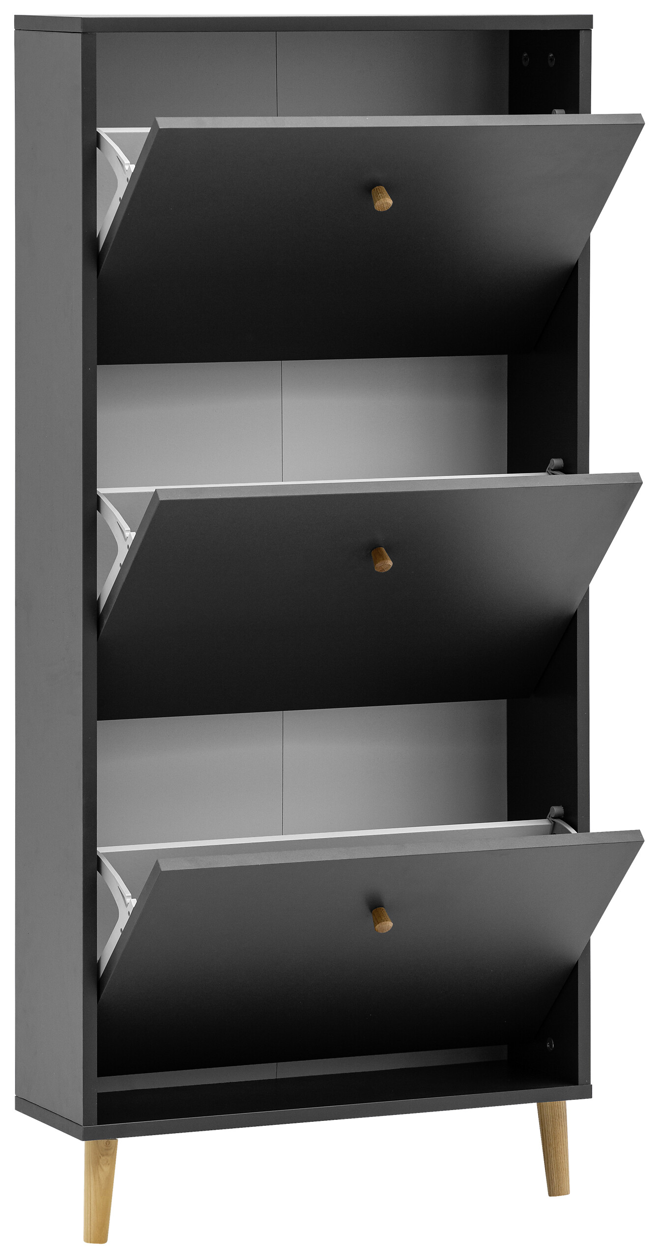 Schuhkipper Bjarne anthrazit B/H/T: ca. 59,8x131x20 cm