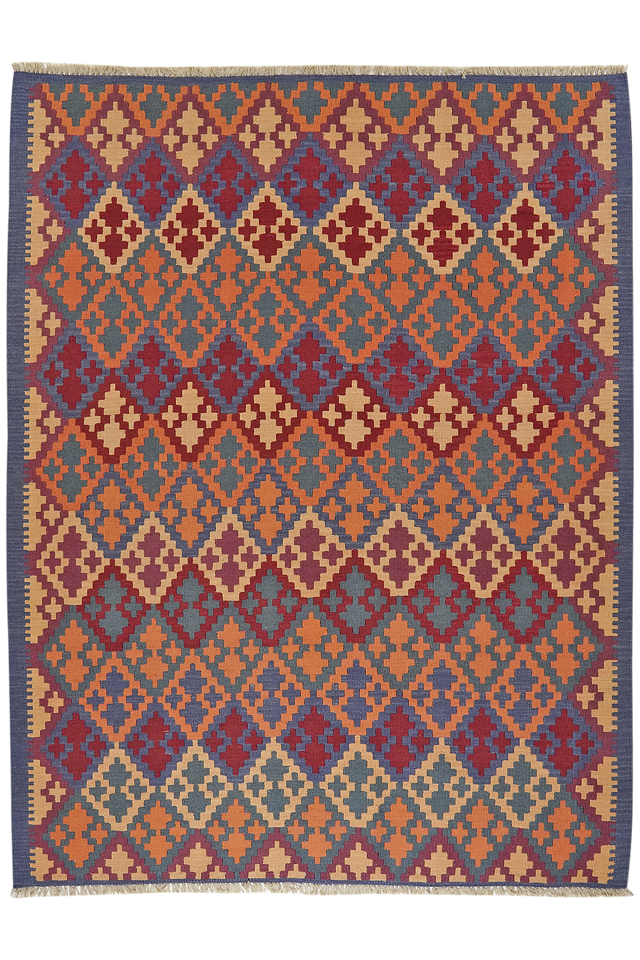 PersaTepp Teppich Kelim Gashgai bunt B/H/L: ca. 180x1x235 cm