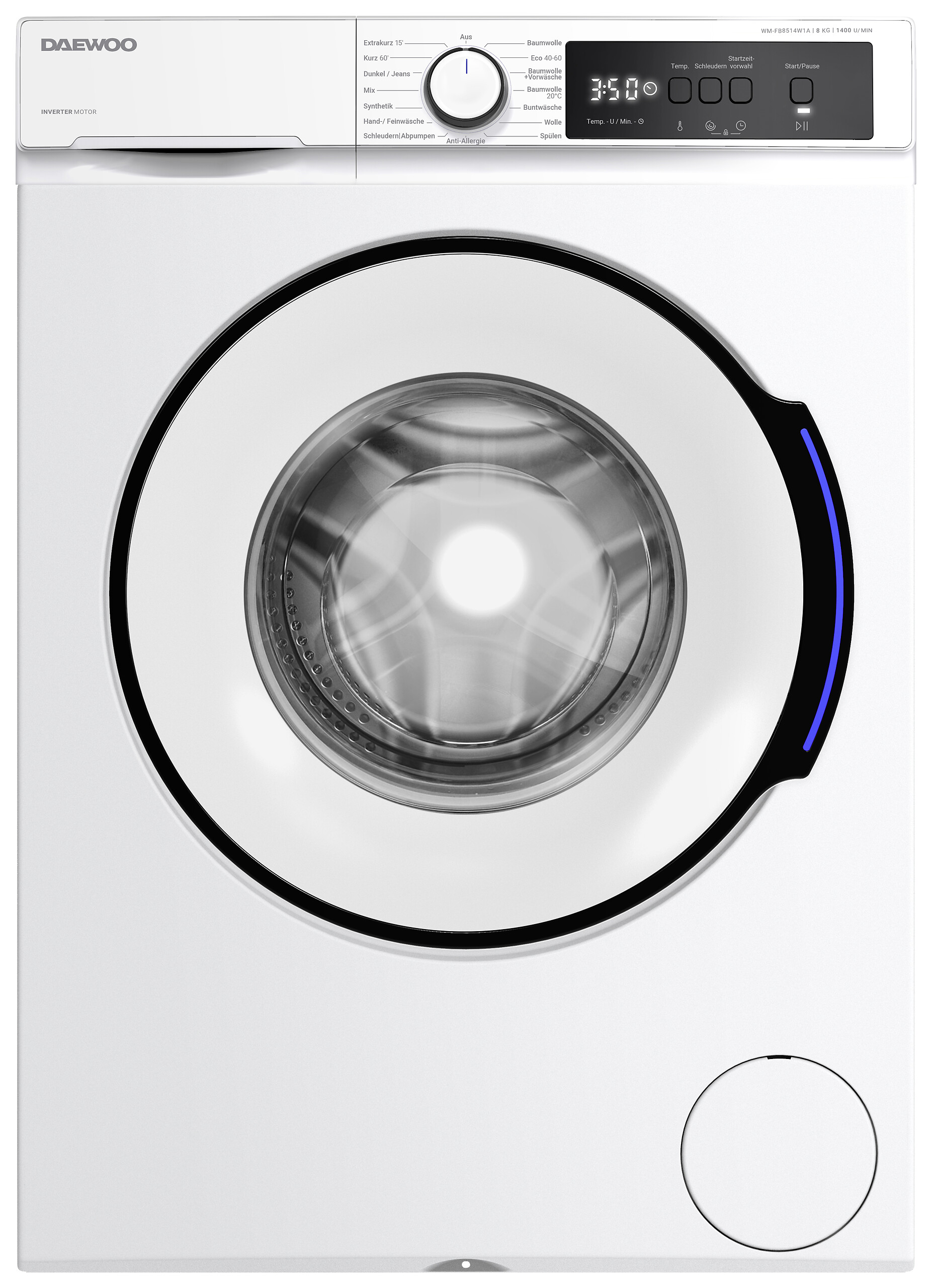 Daewoo Waschmaschine WM-FB8514W1A-DE