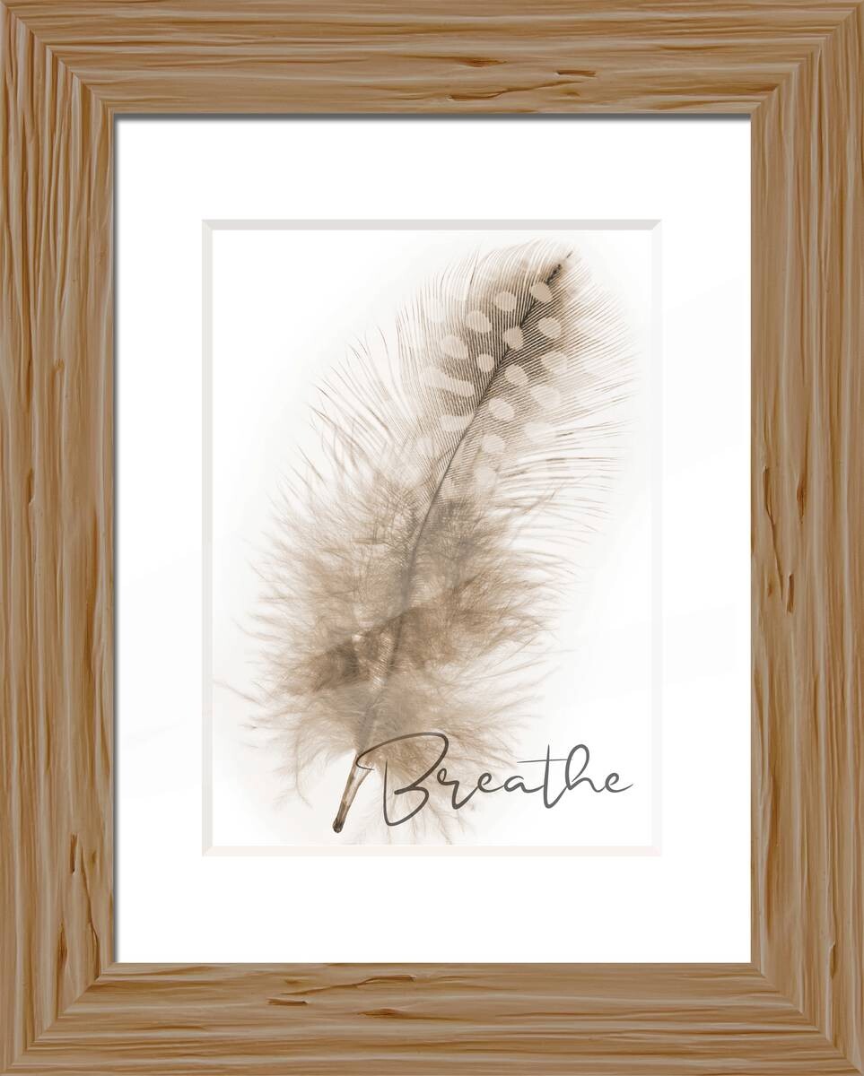 Bilderrahmen natur Holz B/L: ca. 18x24 cm