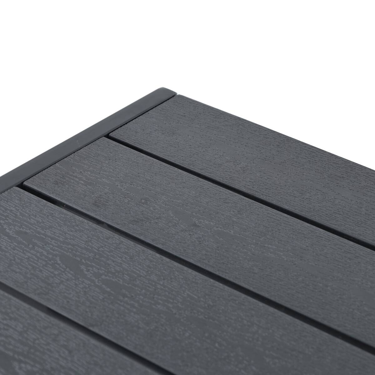 POCOline Gartentisch Mila schwarz Alu B/H/L: ca. 90x74x150 cm