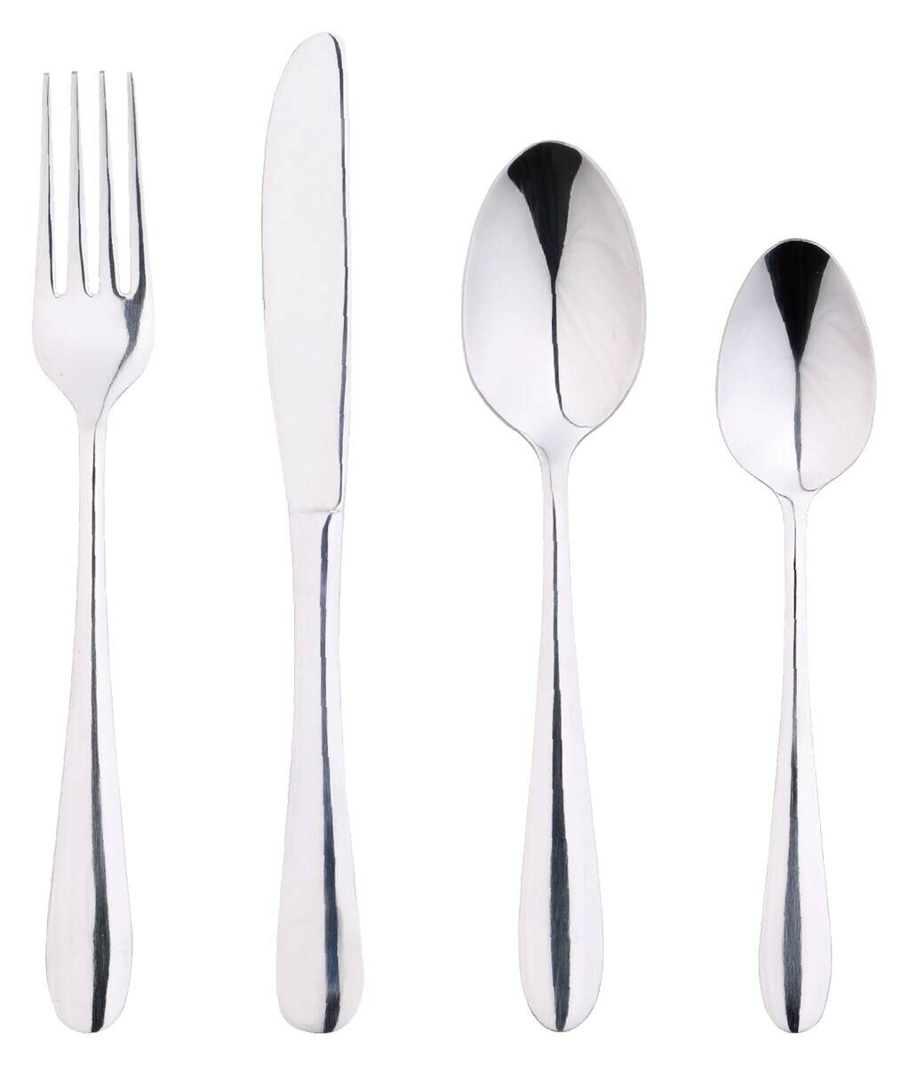 SAN IGNACIO Besteck-Set CORFU silber Edelstahl 24 tlg.