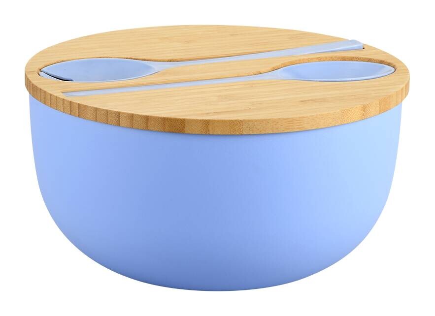 Kesper Salatschale braun Bambus B/H/L: ca. 24x13x24 cm