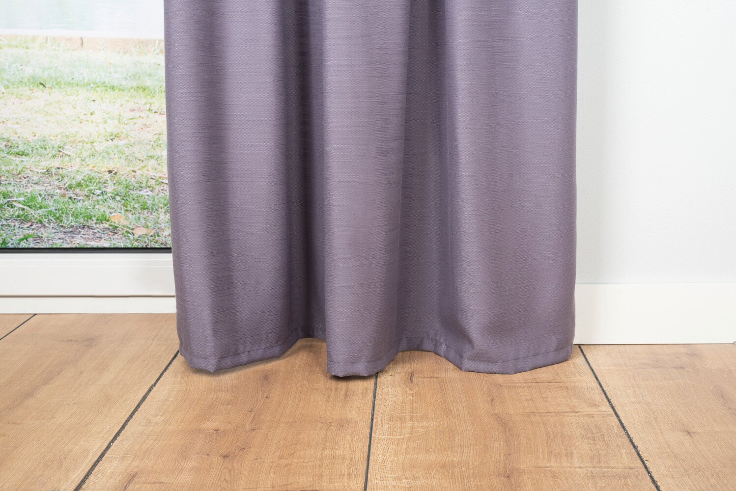 Ösenvorhang BALANCE brombeer B/L: ca. 135x300 cm