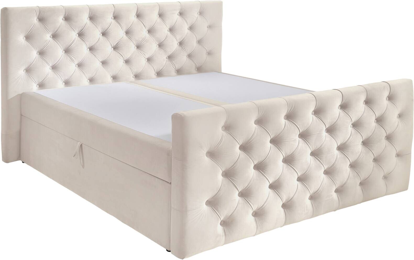 Boxbett Glow creme B/H/T: ca. 180x110x224 cm