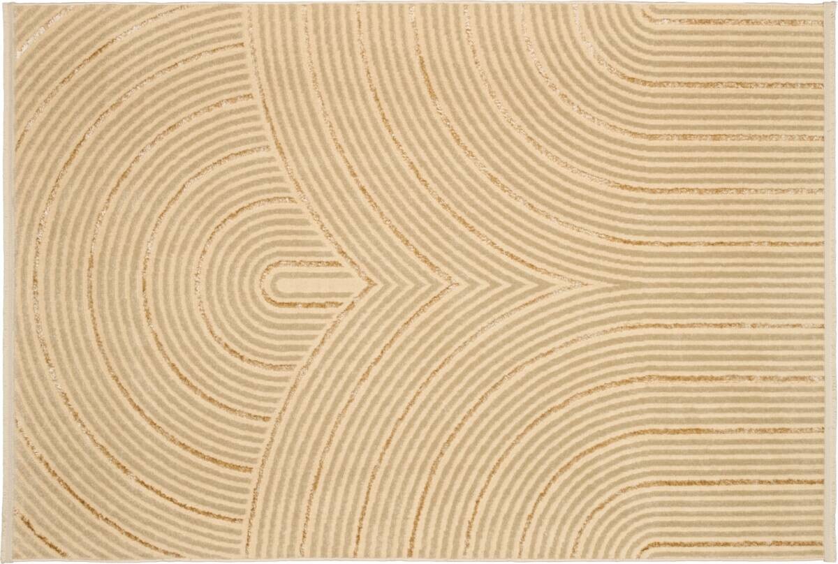 Webteppich Monte beige B/L: ca. 160x230 cm