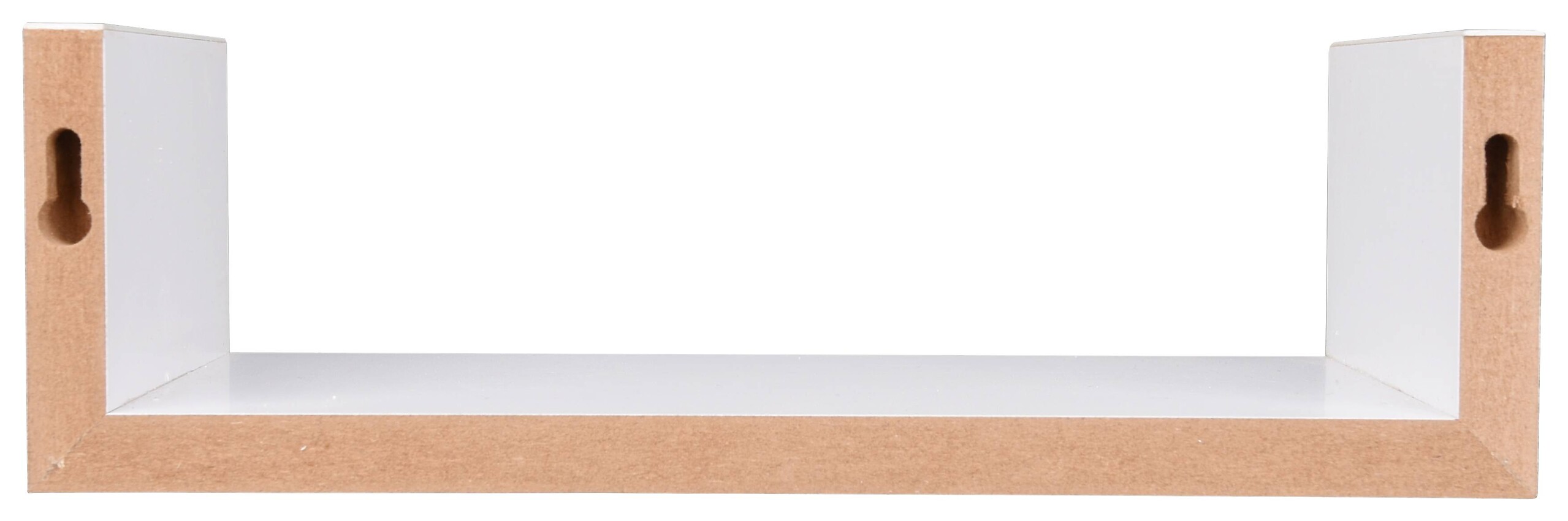 Wandregal Ava weiß B/H/T: ca. 42,5x10x9,8 cm