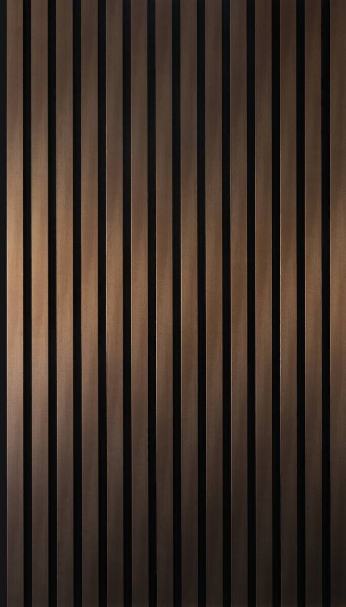 Akustikpaneel bronze L/B/H: ca. 1,9x56,1x240 cm pro Stück