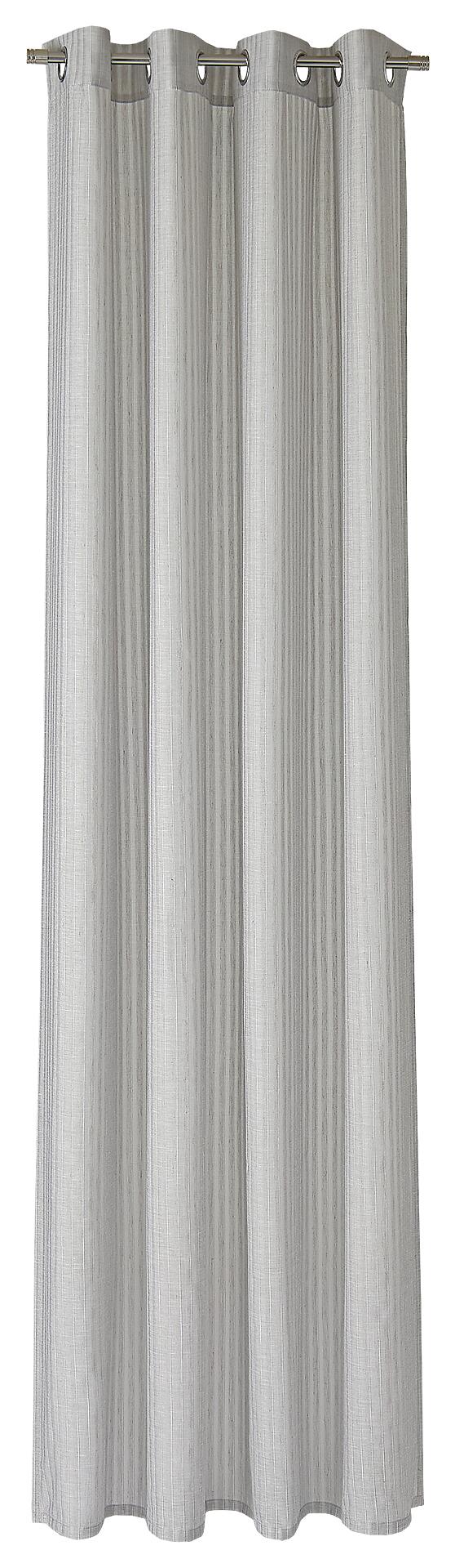 Esprit Ösenvorhang E-Sulva grau B/L: ca. 140x250 cm