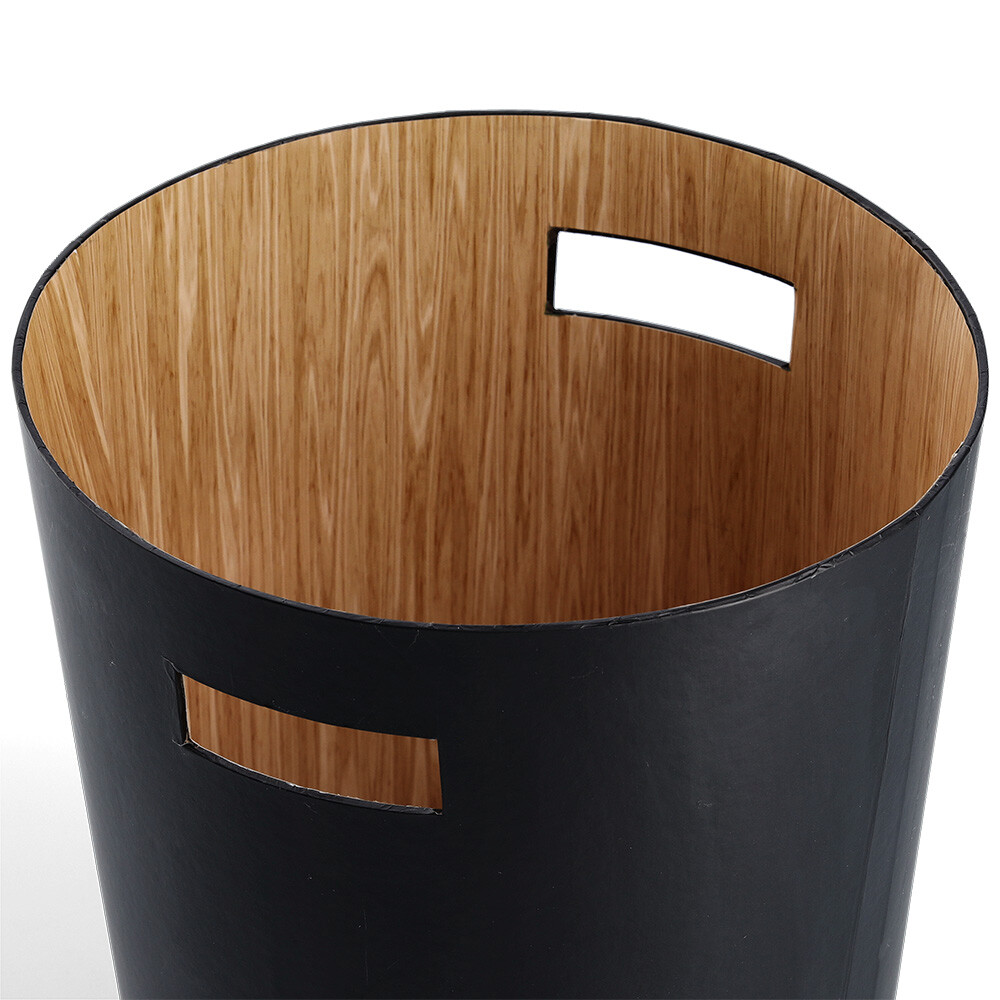 Zeller Papierkorb schwarz B/H: ca. 25x30 cm