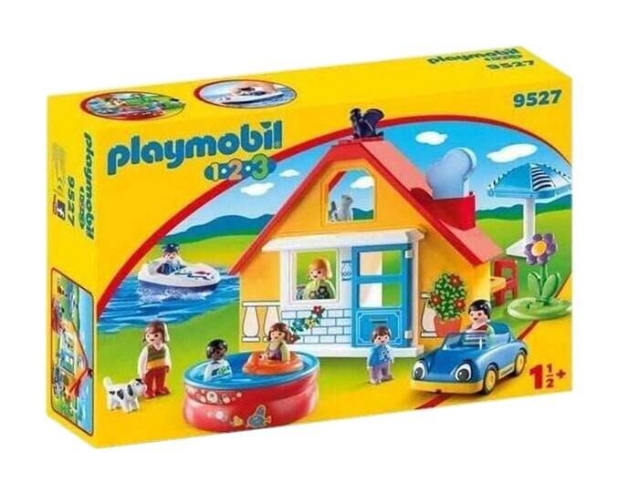 Playmobil Ferienhaus mit Pool 9527