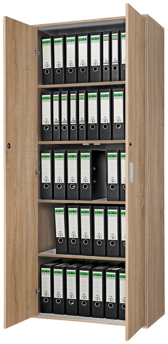 Aktenschrank Kreta Eiche Sonoma Nachbildung B/H/T: ca. 75x190x39 cm