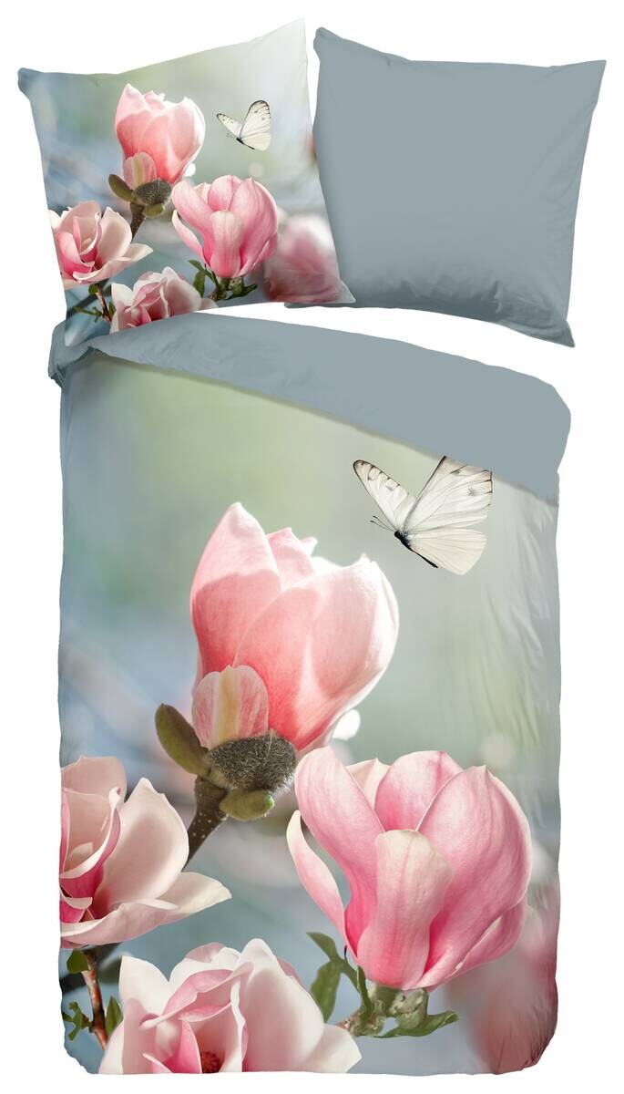 Baumwoll Bettwäsche Close Multi Baumwolle B/L: ca. 155x220 cm