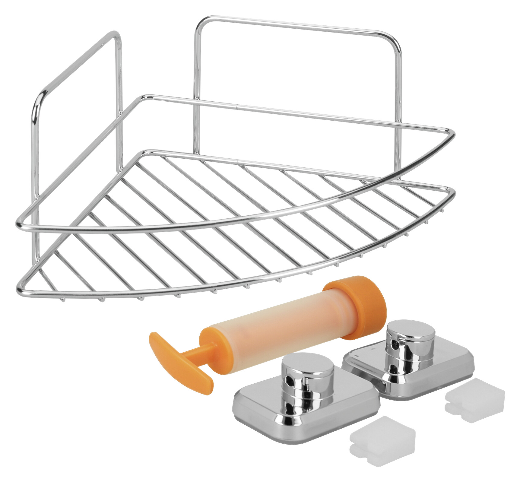 Eckablage Chrom Metall Eckablage Chrom Metall