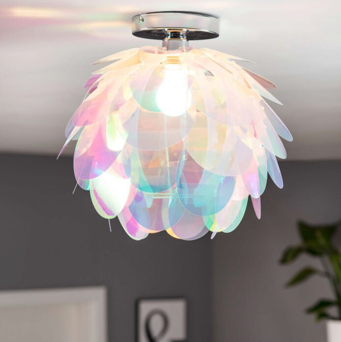 Näve Leuchten Deckenleuchte NV1379030 bunt Eisen Kunststoff H/D: ca. 36x40 cm E27 1 Brennstellen