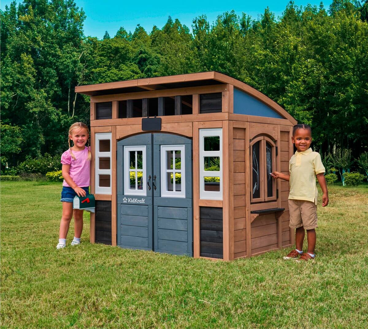 Zwerkules Spielhaus Trolli natur B/H/L: ca. 177x139x156 cm