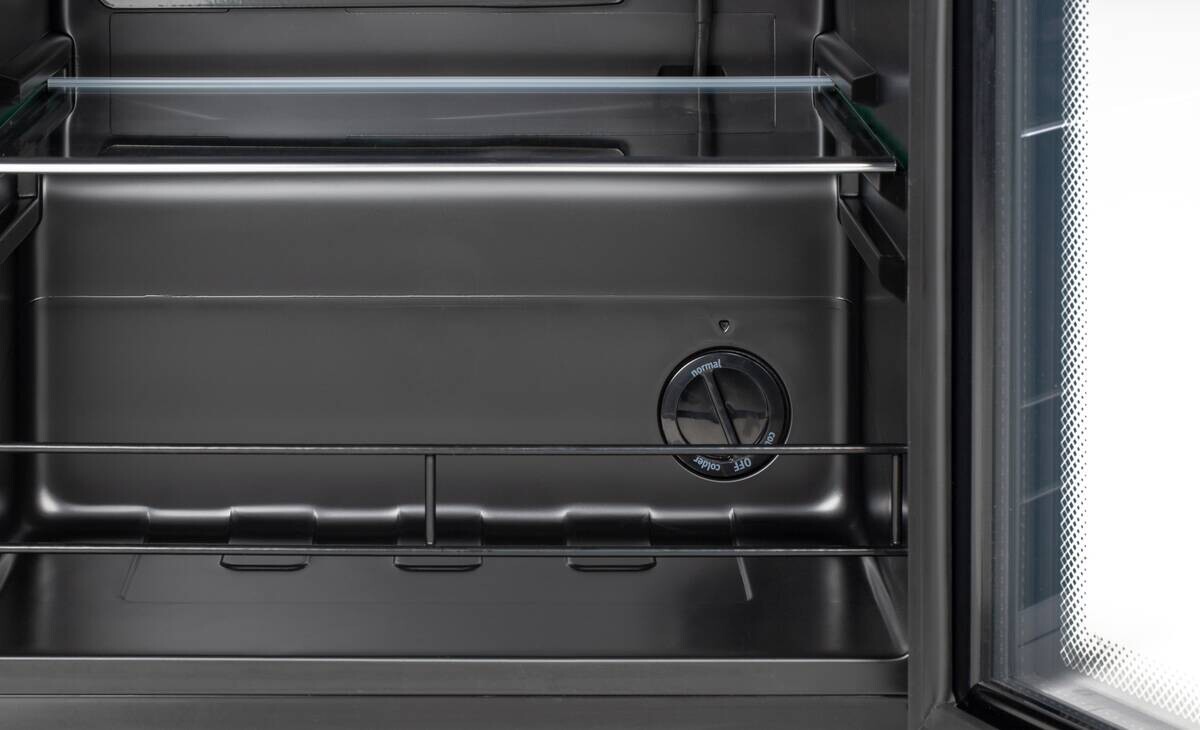 POCOline Glastür-Kühlschrank