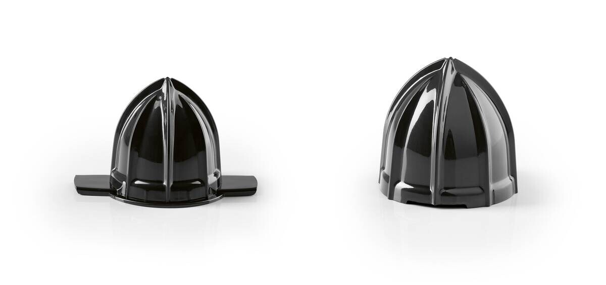 GOURMETmaxx Zitruspresse schwarz Kunststoff Edelstahl B/H/L: ca. 14x21x19 cm ca. 0,7 l