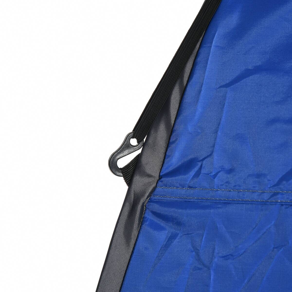 Outsunny Camping-Zubehör blau Polyester B/H/L: ca. 124x126x198 cm