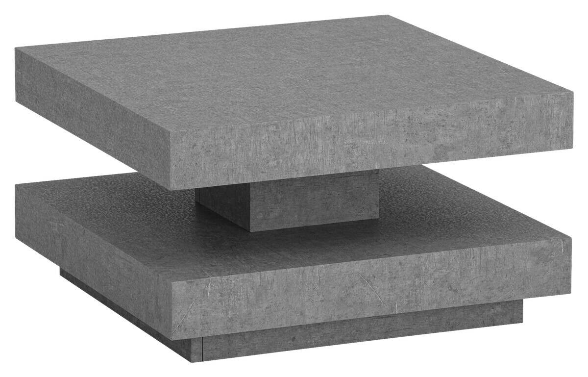 Wohnling Couchtisch Beton B/H/T: ca. 60x34x60 cm