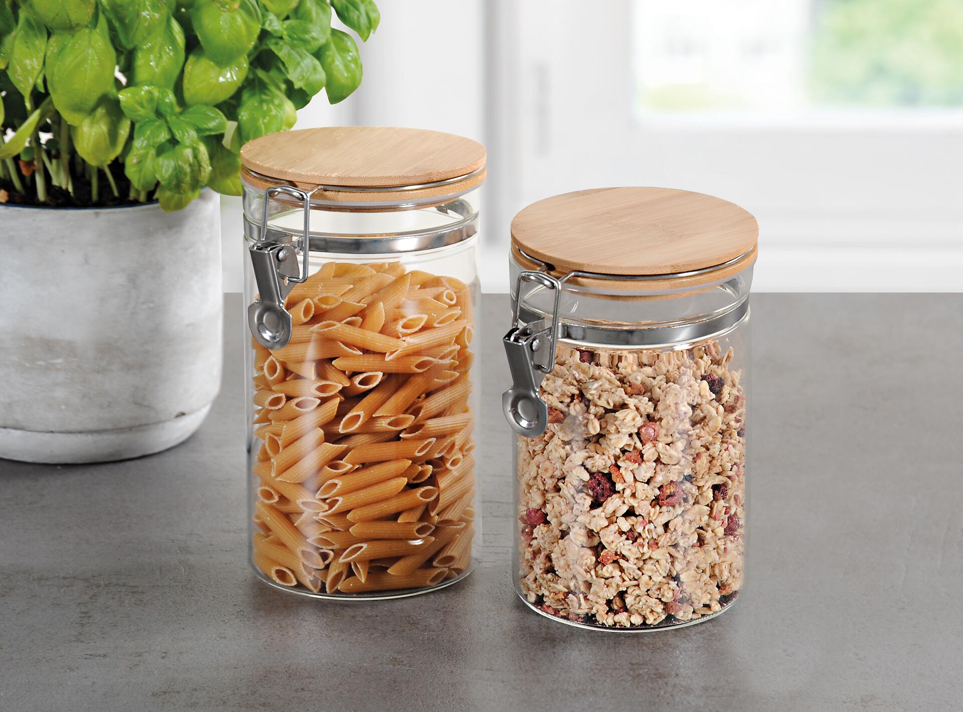 Kesper Aufbewahrungsglas Set transparent