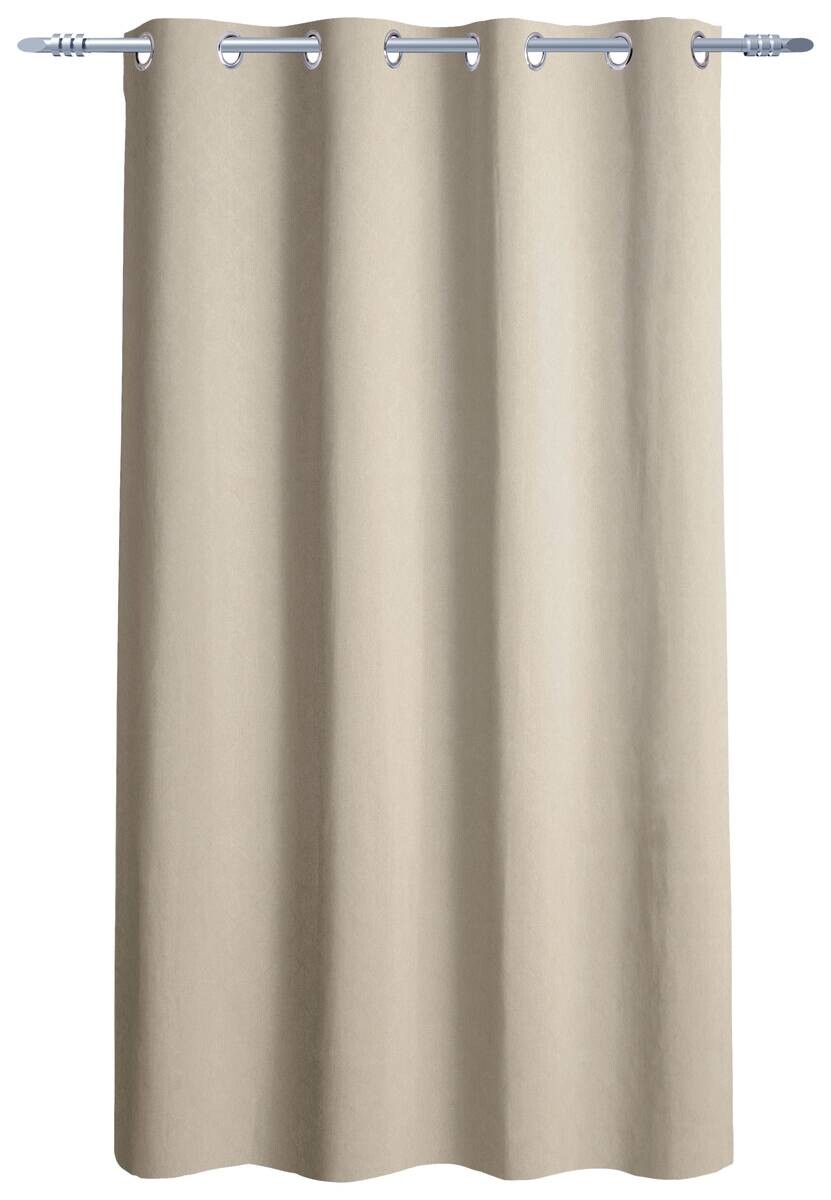 Verdunklungsvorhang Larius beige B/L: ca. 140x175 cm