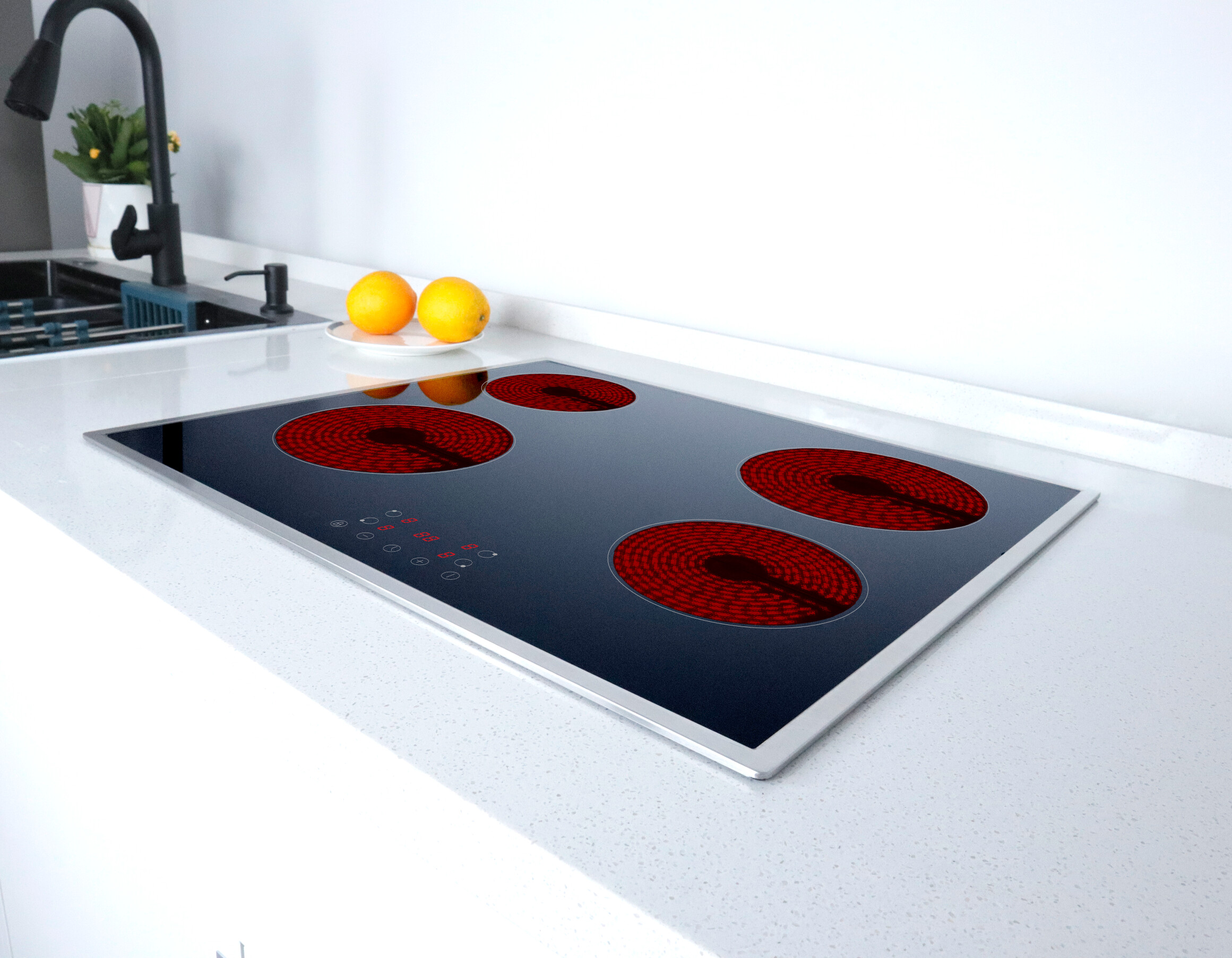 PKM Glaskeramikkochfeld EB-C4G B/H/T: ca. 59x5x52 cm