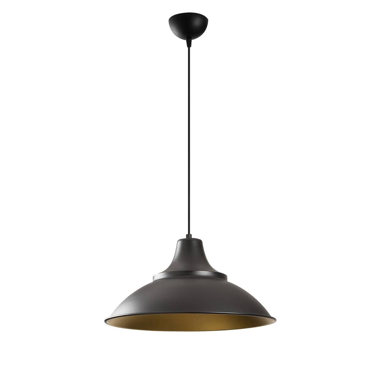 Opviq Pendelleuchte Saglam-3732 gold schwarz B/H/T/L/D: ca. 44x121x44x44x44 cm E27 1 Brennstellen