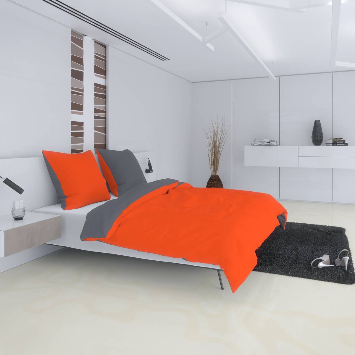 Baumwoll Wende Bettwäsche Renforce