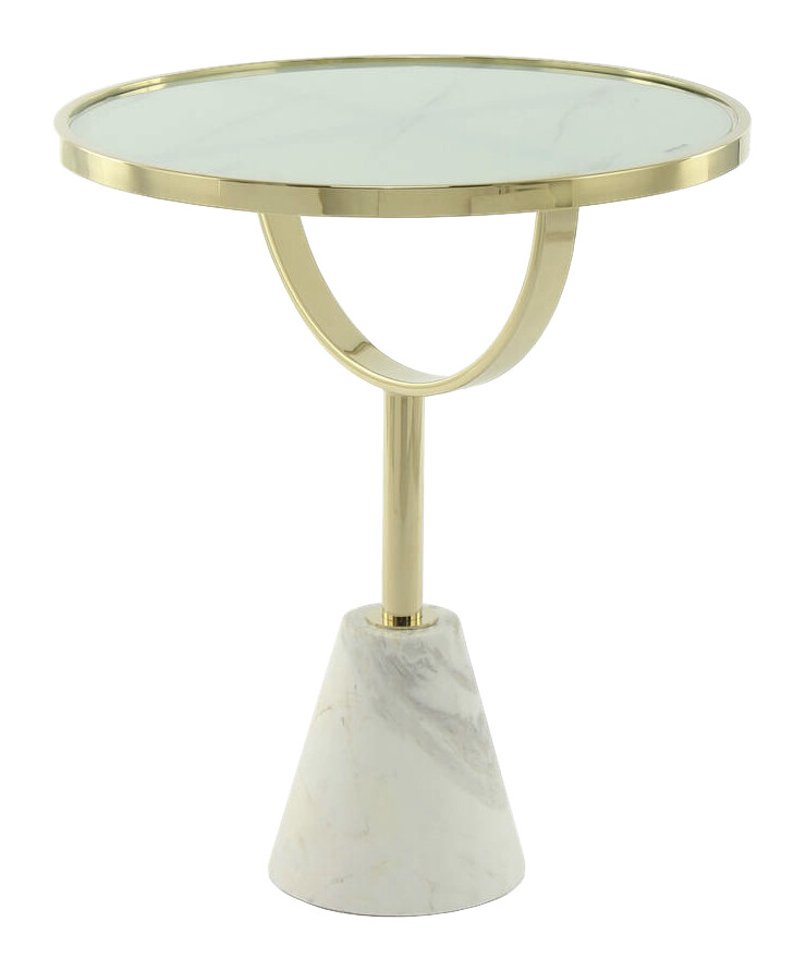 Beistelltisch Rocio 101 weiß B/H/T: ca. 46x46x54 cm