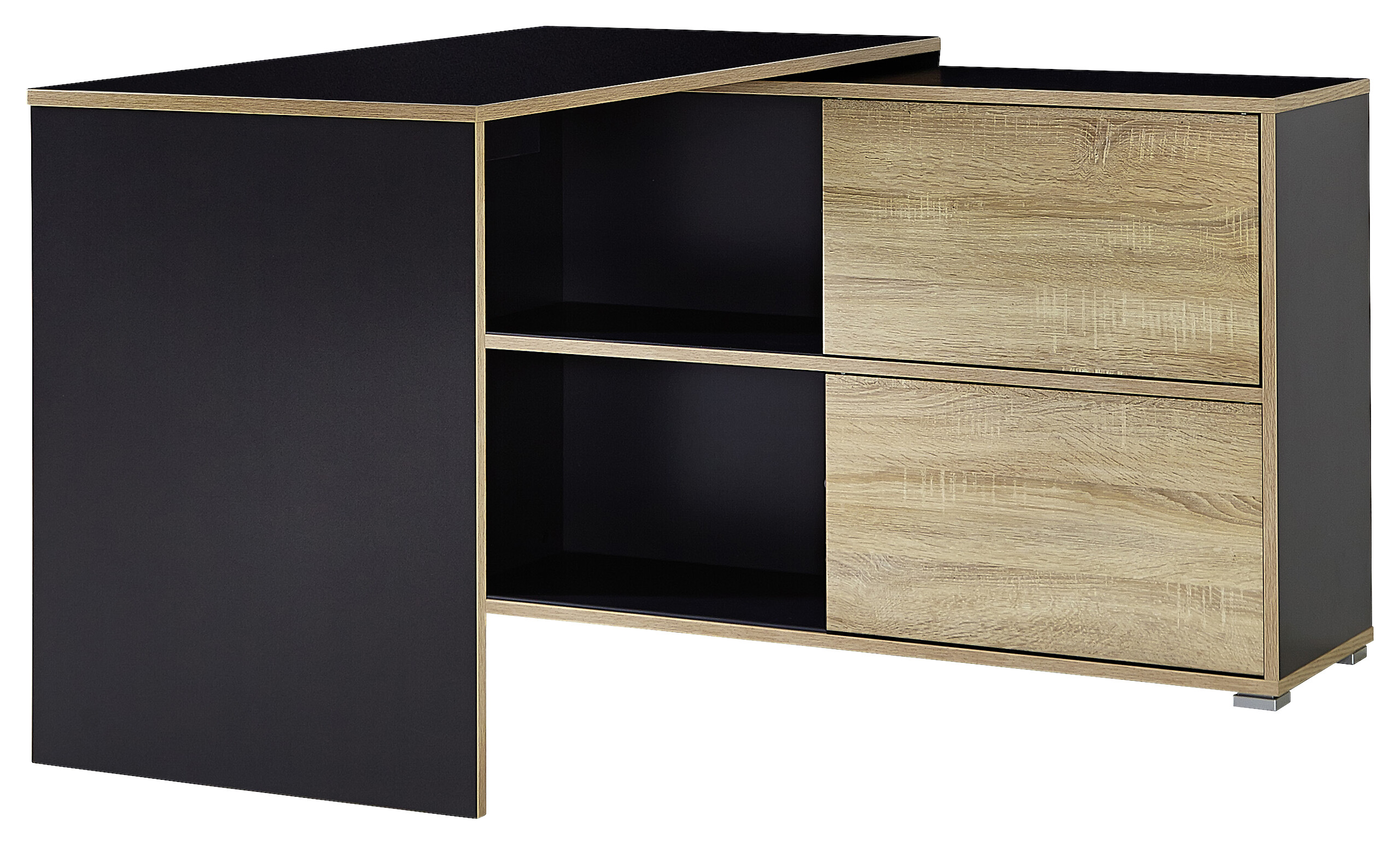 Schreibtisch anthrazit B/H/T: ca. 120x76x120 cm Schreibtisch anthrazit B/H/T: ca. 120x76x120 cm