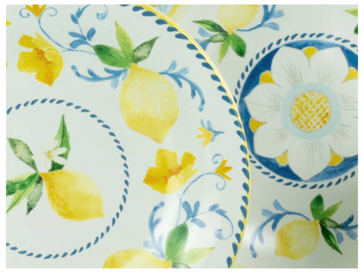 CreaTable Tafelservice Lemona bunt Steinzeug 12 tlg.