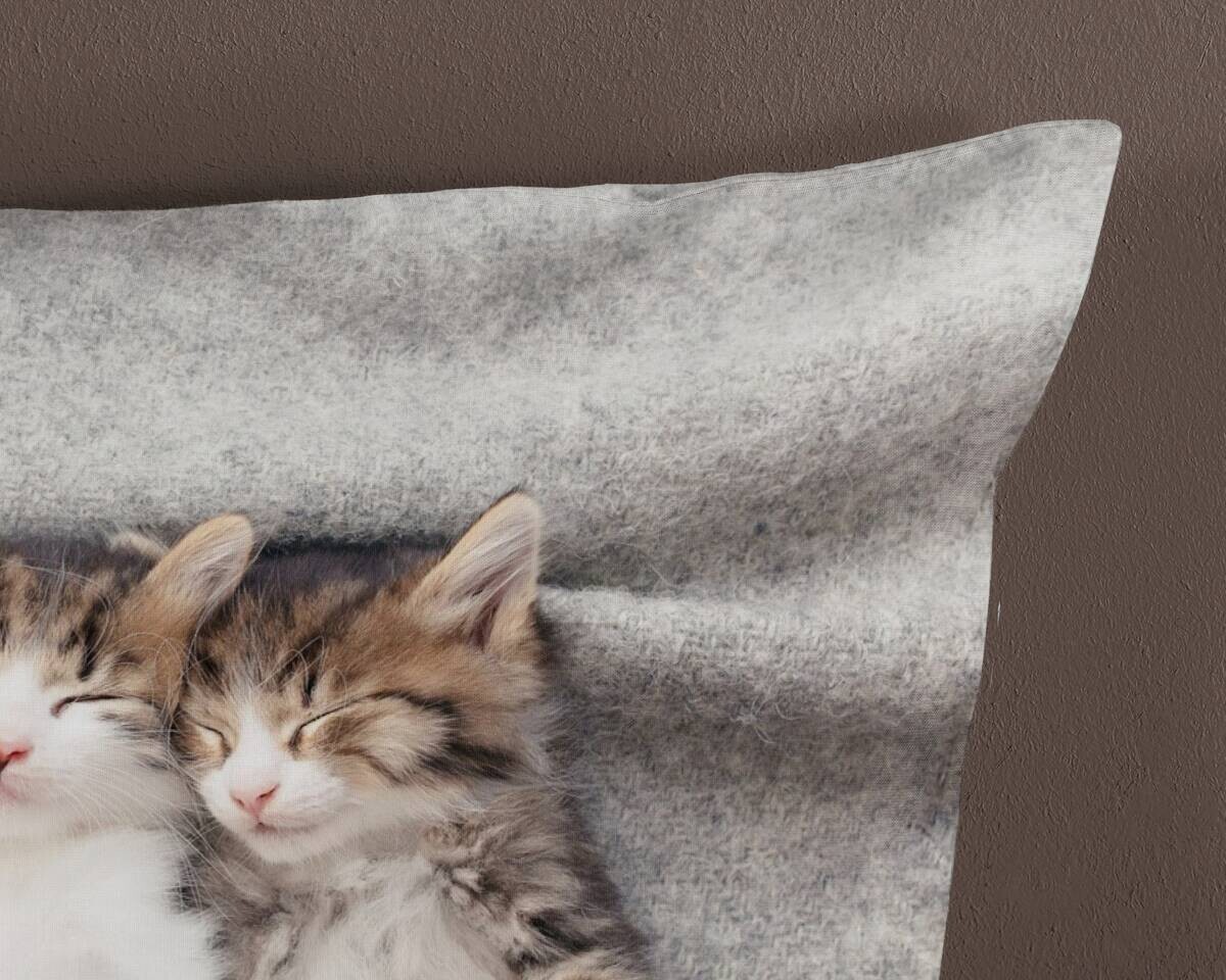 Microfaser Bettwäsche Snooze grau Polyester B/L: ca. 135x200 cm