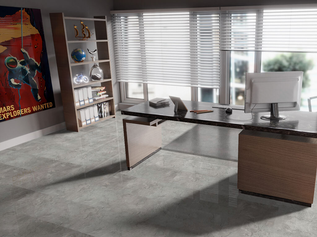 Jangal Laminatboden Grey Slate ca. 2,592 m² im Paket  B/L: ca. 40x81 cm pro Paket