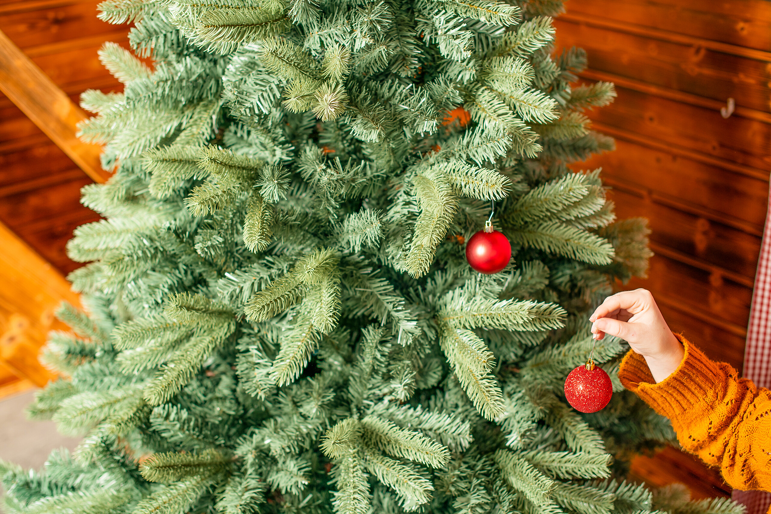 Evergreen Weihnachtsbaum Vermont Fichte grün PVC H/D: ca. 180x129 cm