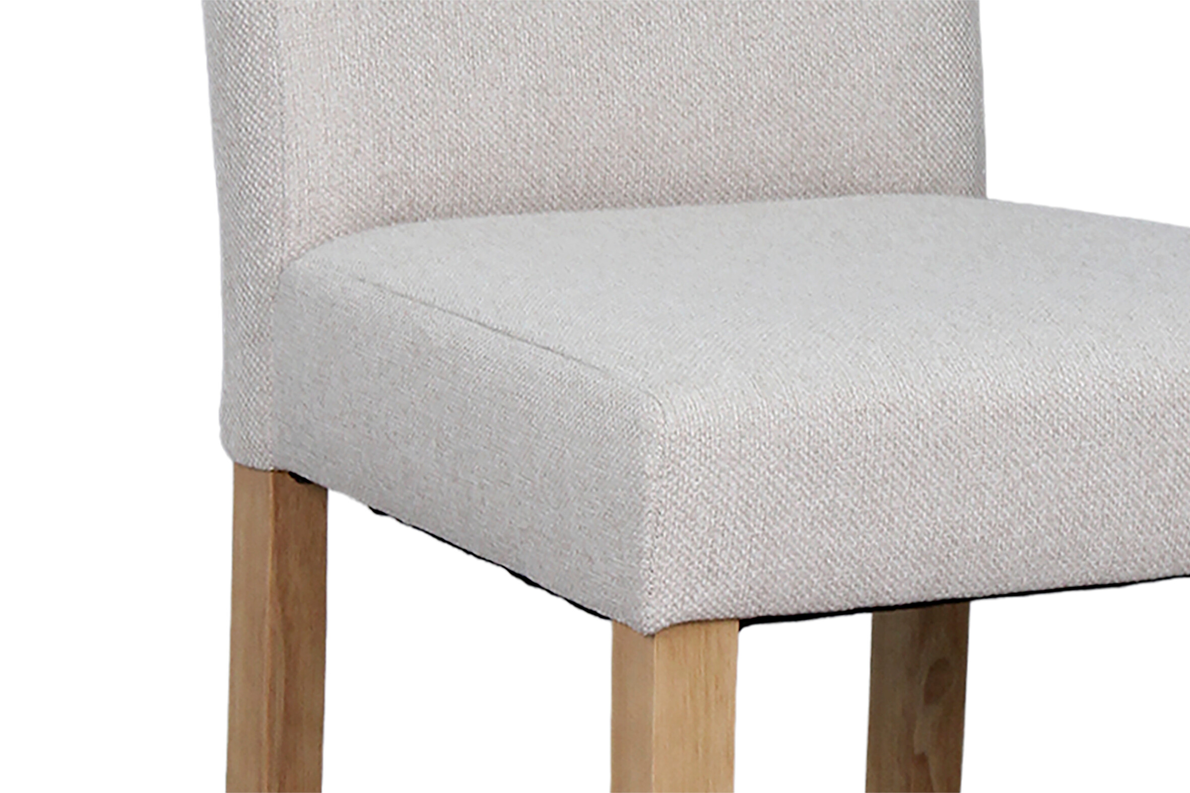 Stuhl ELIAS, 2er-Set taupe Webstoff B/H/T: ca. 47x99,5x60 cm