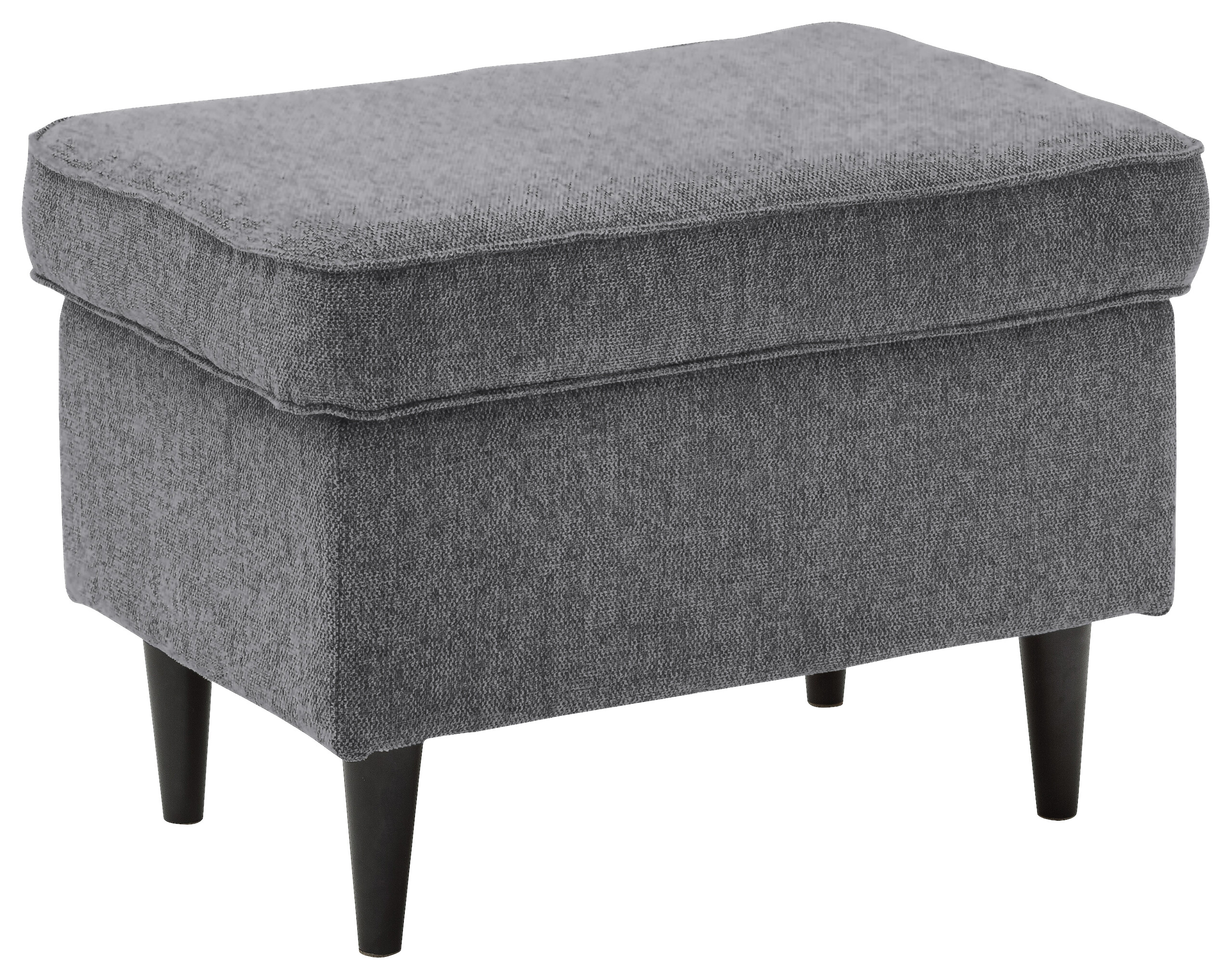 Hocker Oskar 8 anthrazit Microfaser B/H/T: ca. 63x43x42 cm