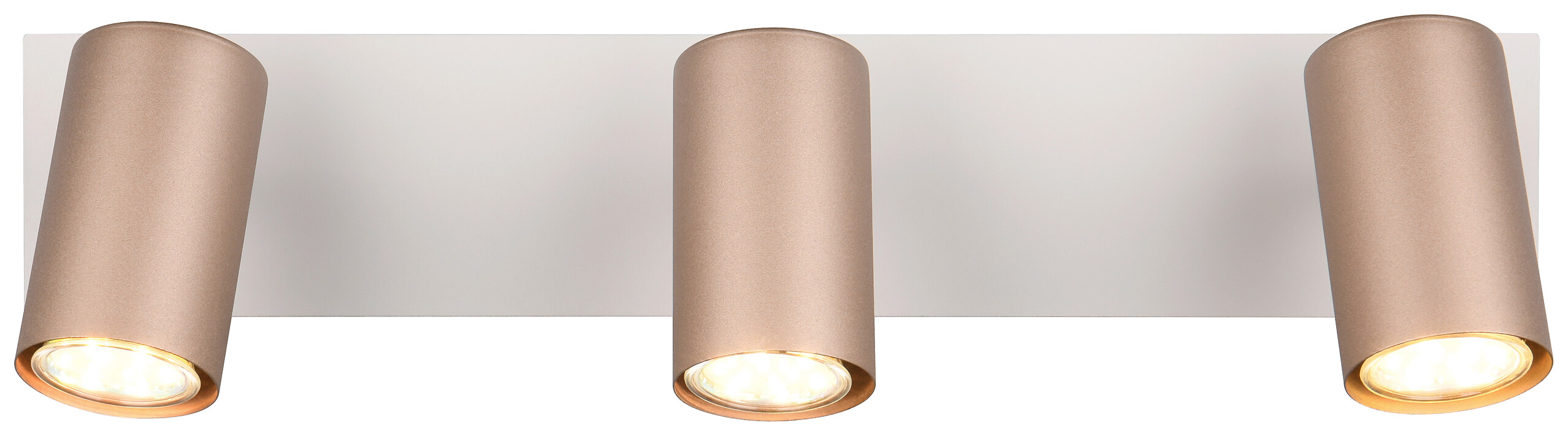 Reality Leuchten Spots Marley kaffee B/H/L: ca. 48x15x9 cm null 3 Brennstellen