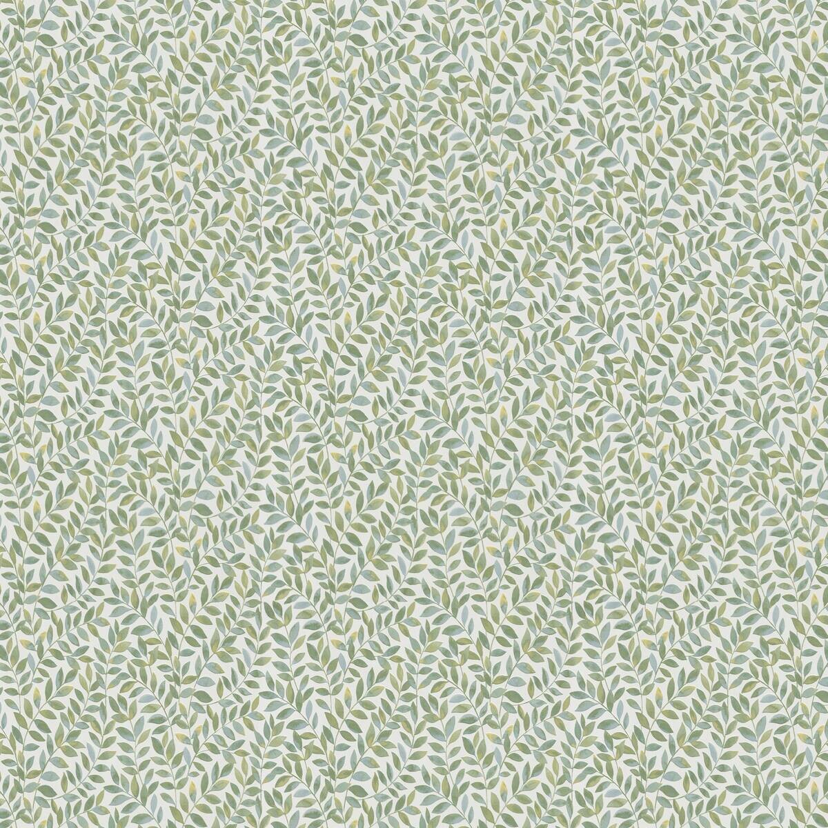 Erismann Vliestapete Blätter weiß grün B/L: ca. 53x1005 cm