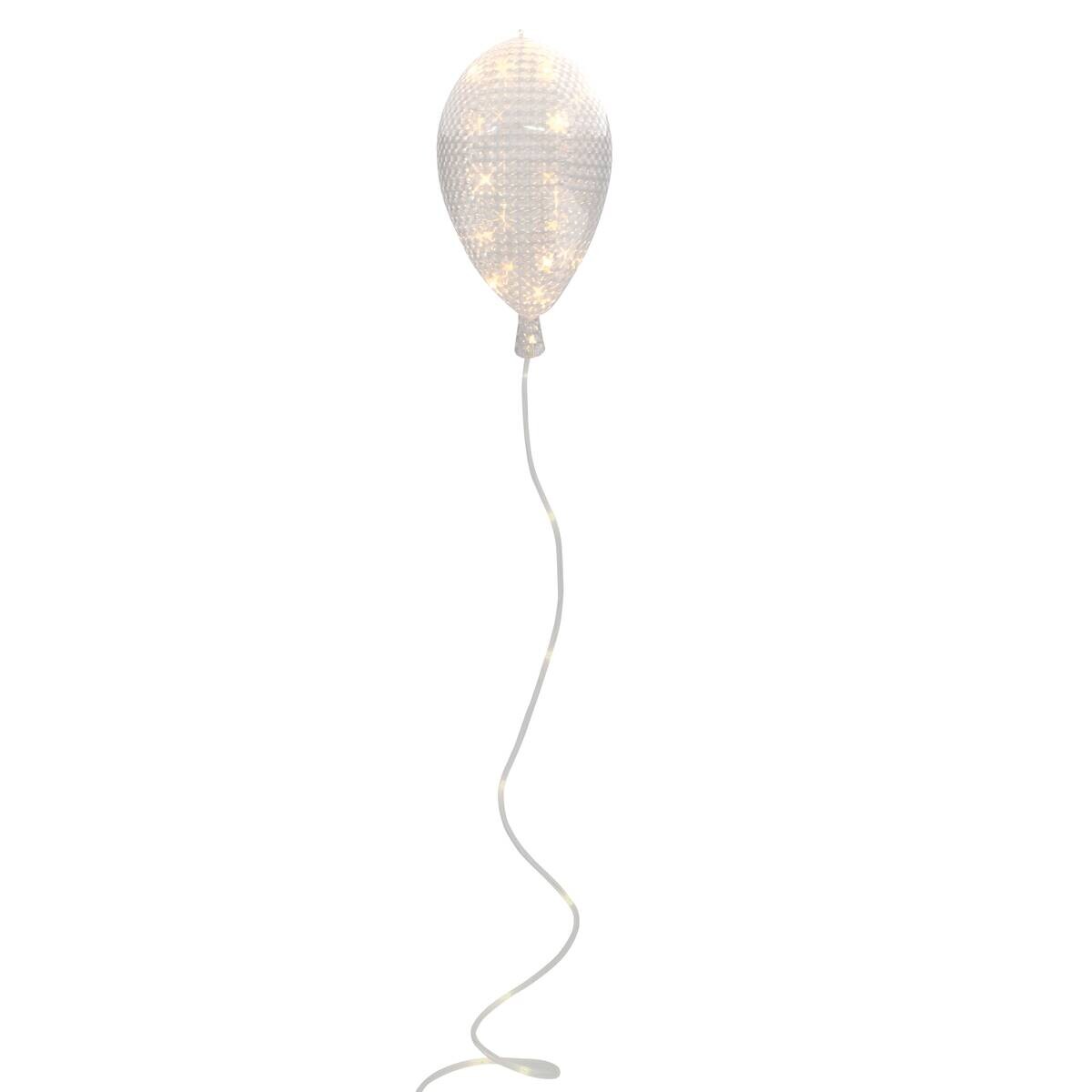 Näve Leuchten LED-Dekoballon weiß Kunststoff B/H/T/D: ca. 35x50x35x35 cm