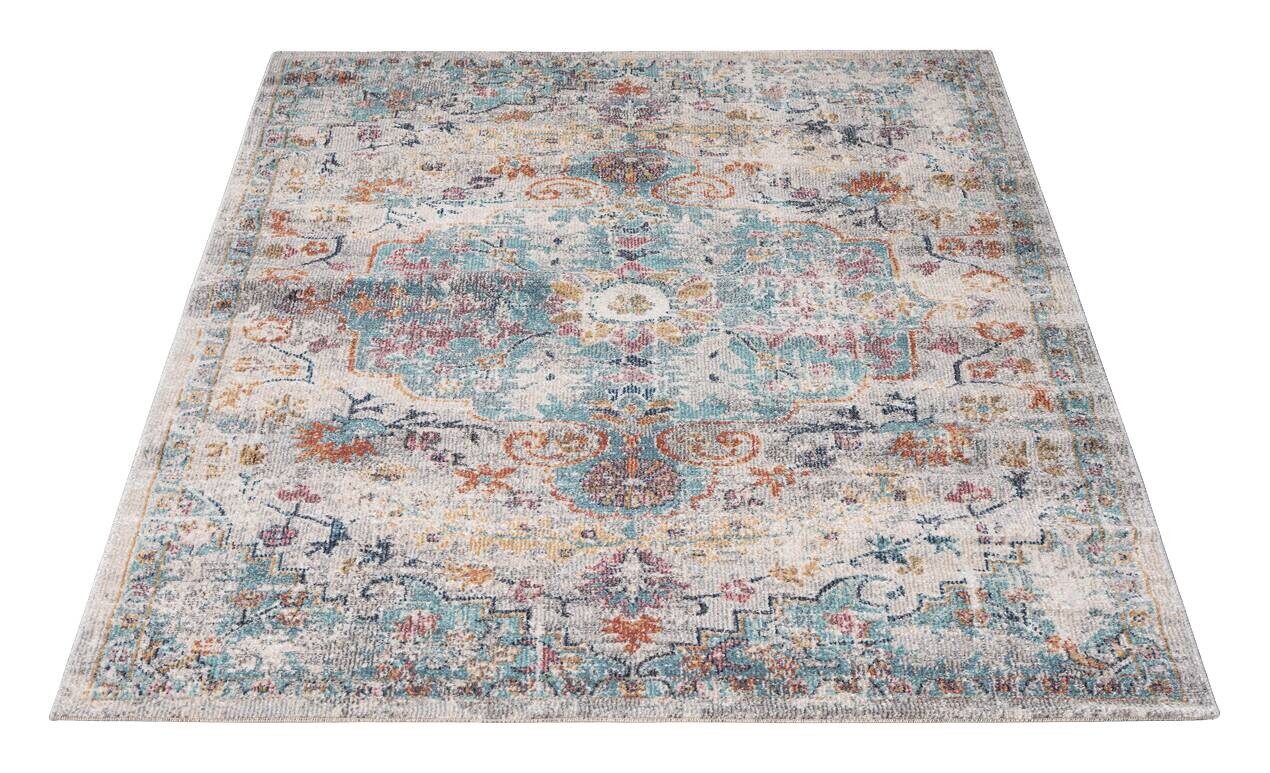 Outdoorteppich Salsa Outdoor mehrfarbig B/H/L: ca. 120x14x120 cm