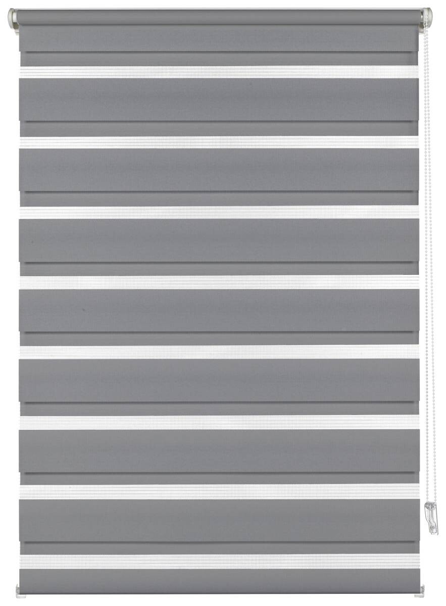 Boviva Doppelrollo anthrazit B/L: ca. 82x200 cm