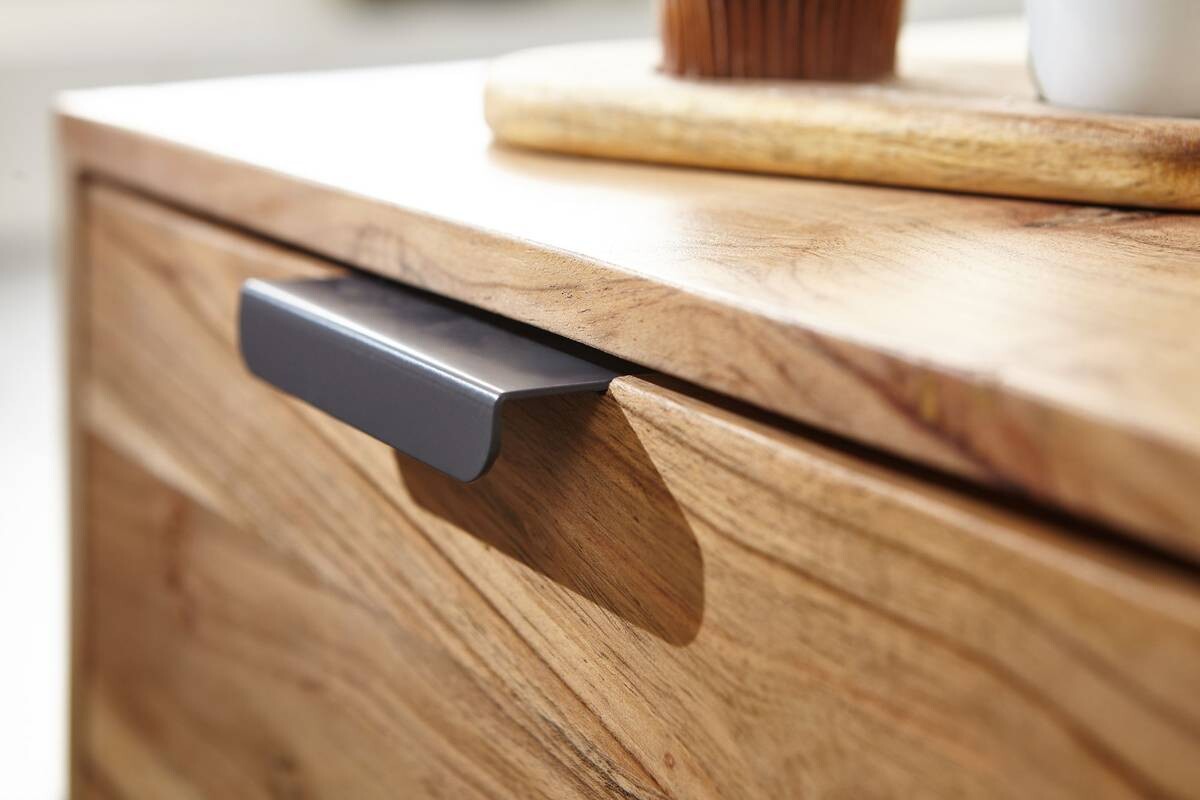 Wohnling Couchtisch braun B/H/T: ca. 45x45x95 cm