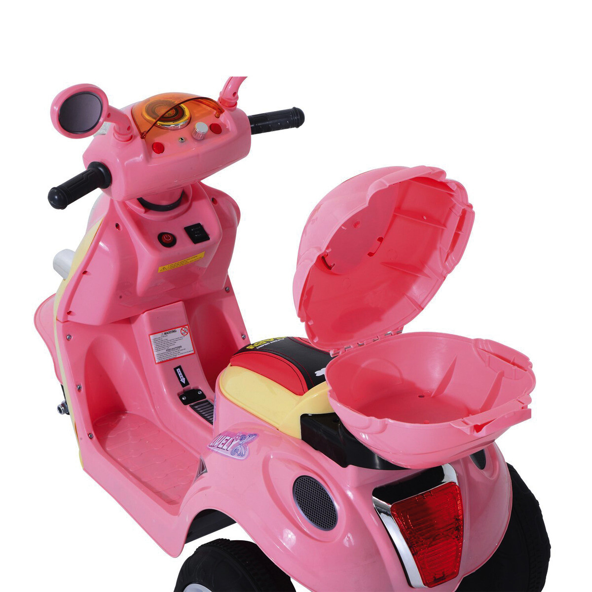 HOMCOM Kinderroller rosa B/H/L: ca. 51x75x108 cm