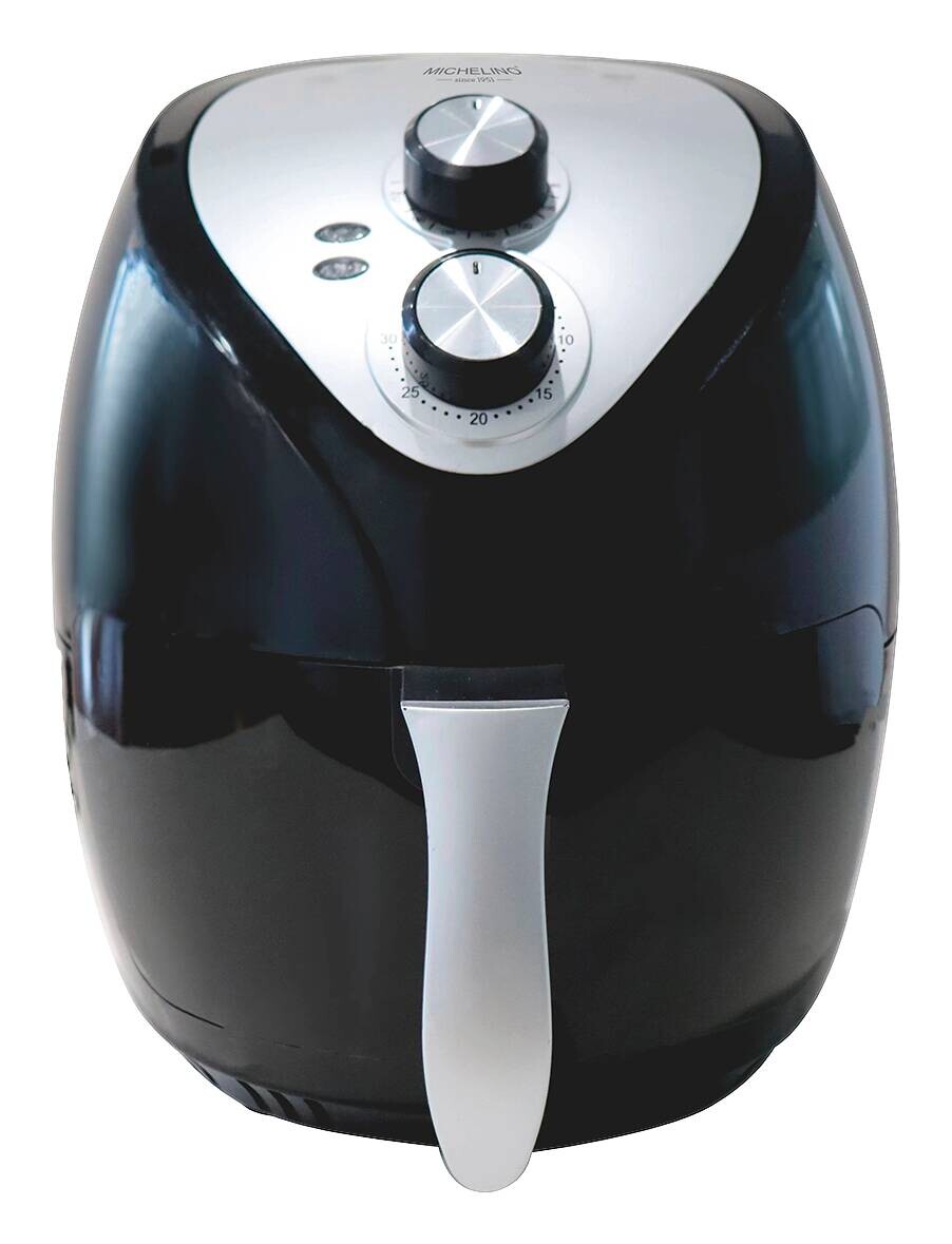 MICHELINO Heißluftfritteuse 20213 schwarz Kunststoff B/H/L: ca. 25x19,5x31 cm ca. 3,2 l