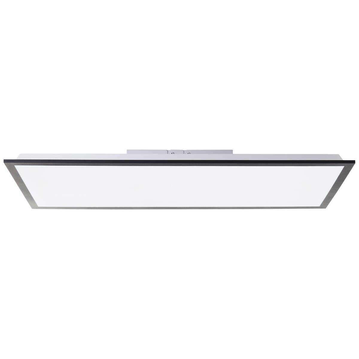 Brilliant LED-Deckenleuchte Briston schwarz Metall Kunststoff B/H/L: ca. 83,5x7,5x43,5 cm
