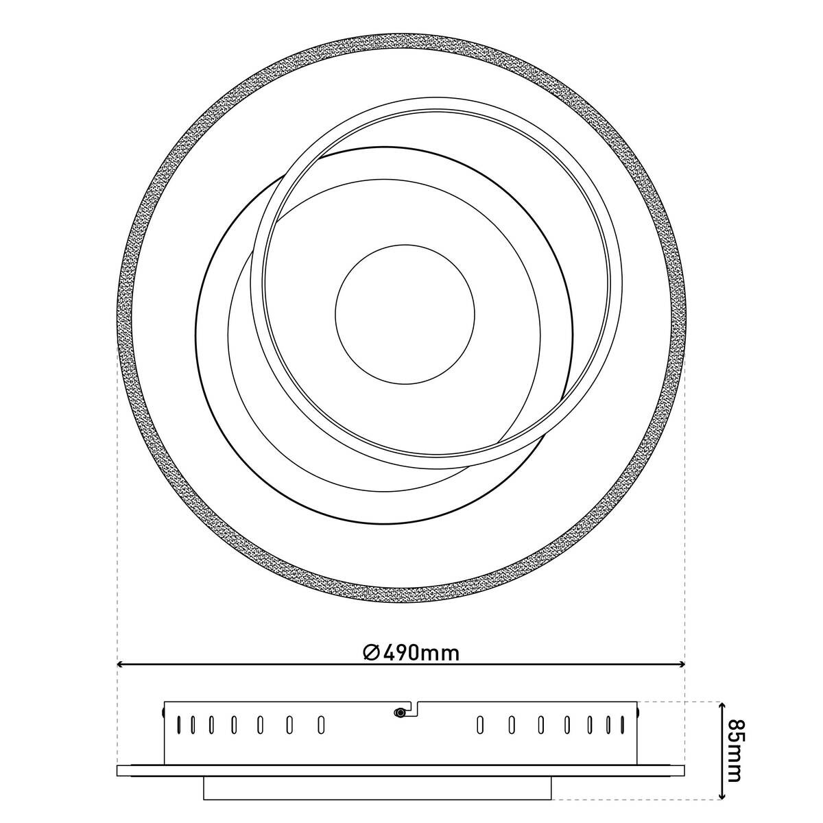 Näve Leuchten Deckenleuchte