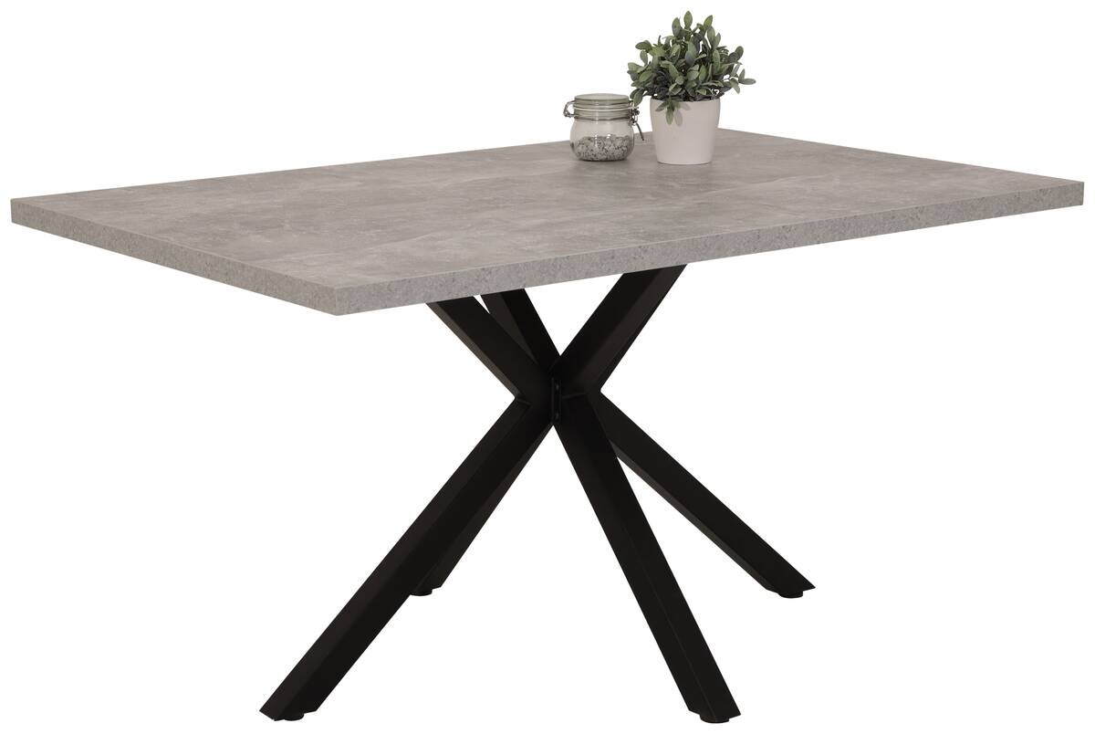 Essgruppe Cleo II Beton anthrazit B/H/T: ca. 140x76x90 cm