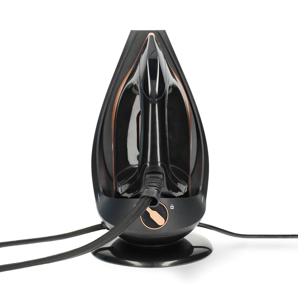 Nedis Dampfgenerator schwarz silber Aluminium Keramik Kunststoff B/H/L: ca. 22,5x34,5x18,5 cm