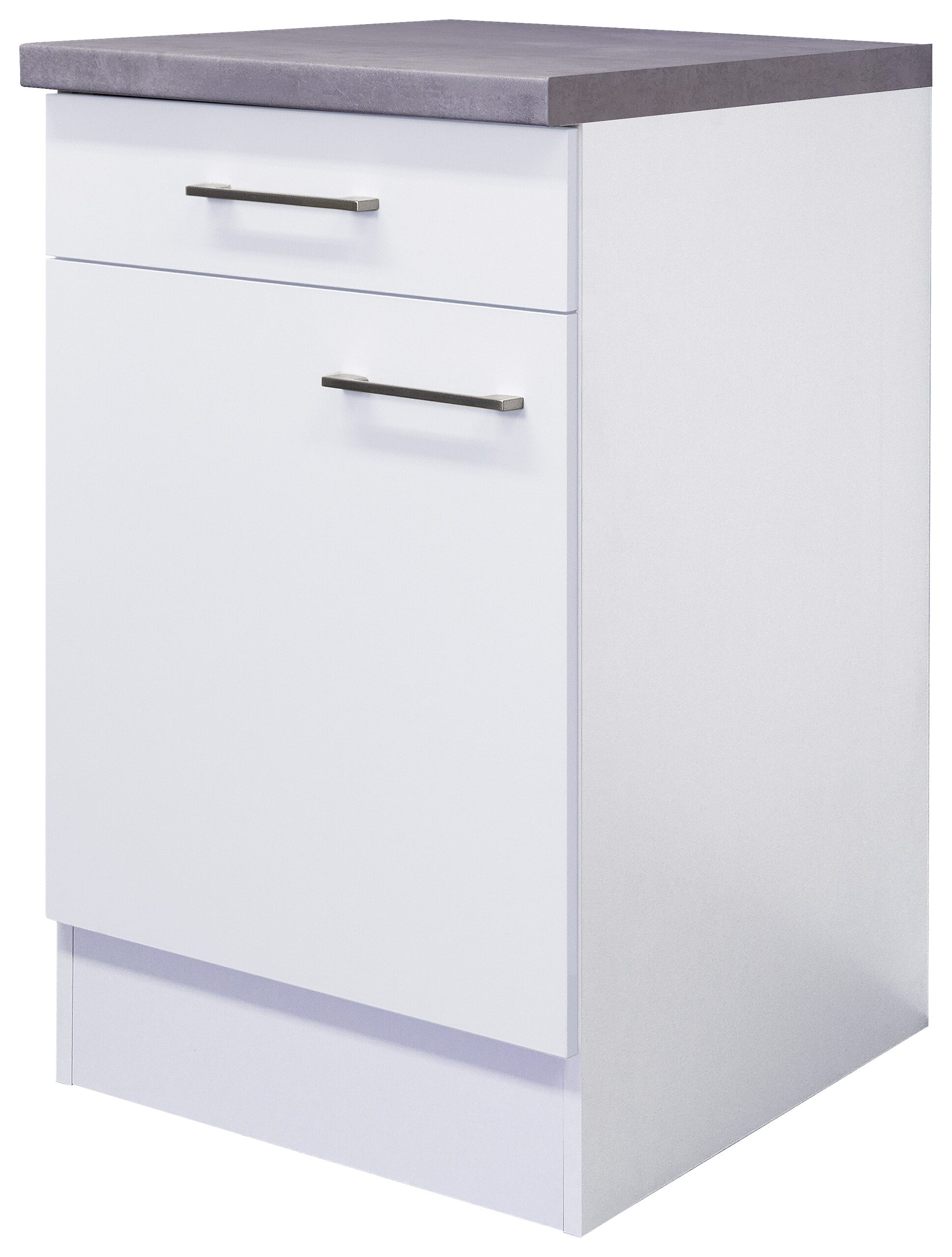 Unterschrank Vita weiß matt B/H/T: ca. 50x86x60 cm Unterschrank Vita weiß matt B/H/T: ca. 50x86x60 cm